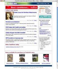 freshinfo alerts go HTML