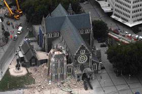 CREDIT NZ DEFENCE FORCE 2011 Christchurch earthquake damage