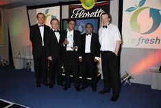 Quentin Wilson and FPJ md Chris White presented the award Wealmoor's Avnish Malde, Jayesh Dodhia and Mark Horton