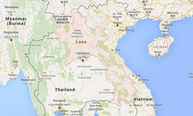 Laos map Google Maps