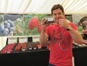Matt Baker judges Tastiest Cherry for ToKA copy
