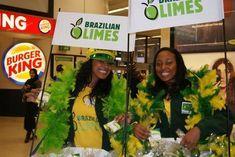 Brazilians in lime drive