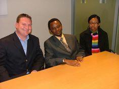 Hamish Erskine, Mlibo Bantwini and Mandisa Zondo from Dube Tradeport