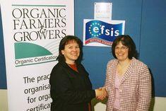 Caroline Cheyne, processing, certification and development manager, OF&G, Caroline Payne, food director, EFSISÂ