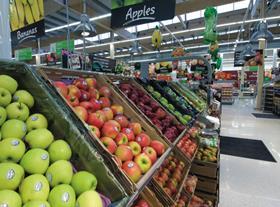 Asda fresh produce aisle