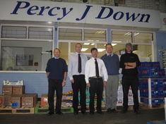 Left to right: Dave Gange, Mike Gay, Mike Jenkins, Tim Down, Leam Knapton