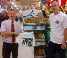 Staff at Tesco's Broadstairs store back the promotion