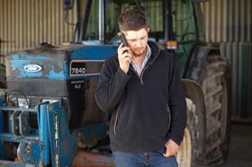 stressed farmer