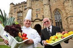 Durham University’s community executive chef John Turner and Terry Hutchinson sales development manager at JR Holland Food Services