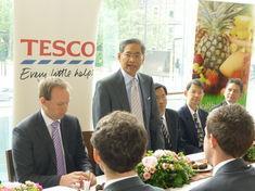 Thai ambassador Kitti Wasinondh spoke at a special event at Tesco's Kensington store