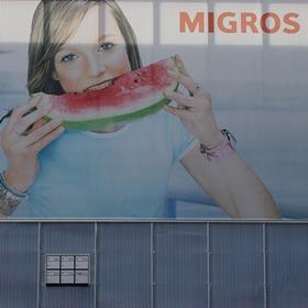Migros billboard