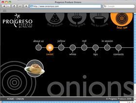 Progreso onion website