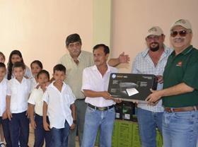Ayco Guatemala schools computer contribution
