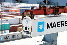Maersk MCI reefer Port of Aarhus