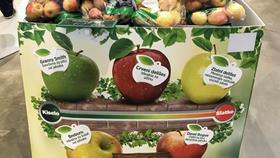 Serbia apples supermarket