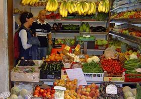 Italy fruit stand