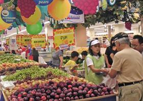 Indonesian supermarket