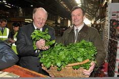 Paice (l) with the Watercress Alliance's Steve Rothwell
