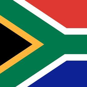 South Africa flag square