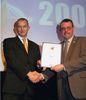 Loadhog sales and marketing manager Simon de Jaeghere (left) receives the Starpack Silver Award