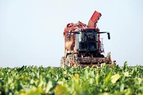 Bayer tractor field crops