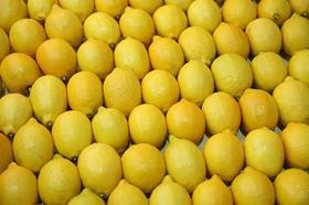 lemon yellow display