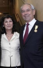 Michael Velasco with María José Sevilla
