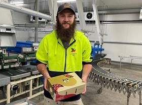 Jake Newnham Cherry grower Tasmania