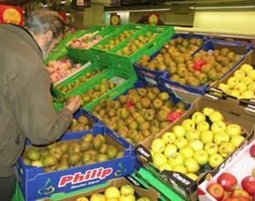 Spain supermarket produce Alcampo