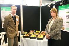 Matthew Ordidge, scientific curator and Mary Pennell horticultural curator of the collection