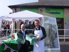 Deputy store manager Nick Houghton (left) and David Morris