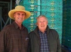 Anton Caratan, breeder and grower of Pristine and Darrel Fulmer, Sunfresh International which markets Pristine