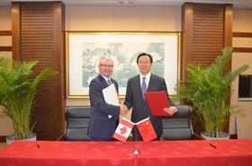 China Canada cherry agreement