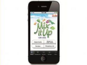Dole Salad iPhone app