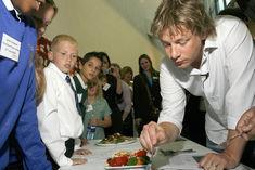 Oliver has campaigned to increase healthy eating among young people