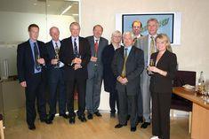 Banana Group members raise a glass to the 20th anniversary of the joint banana industry initiative