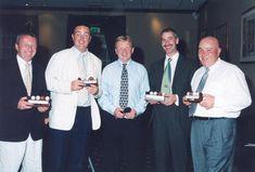 The winning team, with  Dunnett (centre), were Neil Docker (Capespan), Daragh Curran (Fyffes Ireland), Mike Morgan (Greenery, Manchester) and Francis McKernan (Fyffes Ireland)
