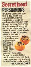 Coverage in the Daily Mail