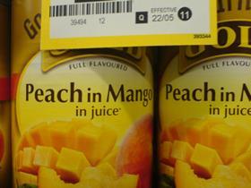 tinned peaches