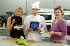 Winner Jamie Thornton with Gilly Sinclair editor and Sue McMahon, cookery editor at Woman's Weekly