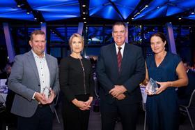 Steve Moffatt (Moffatt Fresh Produce); Belinda Adams (Growcom Chair); Mark Furner MP; Jade King (Green Valley Fingerlimes) 2