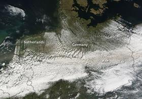 Ash cloud Europe