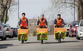 Sainsbury's elctric bike delivery trial