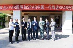 Spar Yunnan management team in China