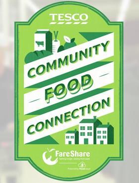 tesco fareshare community food connection