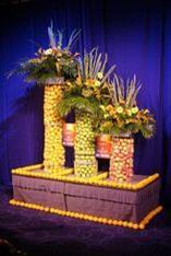 Capespan's three-fruit display at the ceremony