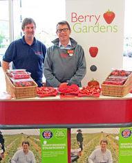 L to r: Anthony Snell and Steven Rees, Berry Gardens Sainsbury’s trading manager