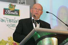 North Down Group's Perry Donaldson accepts last year's Florette-sponsored Re:fresh Lifetime Achievement Award