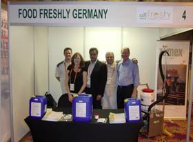 Food Freshly stand at Allfresh Conference