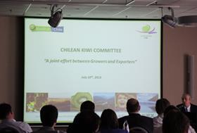 Chilean Kiwifruit Committee Rotterdam seminar